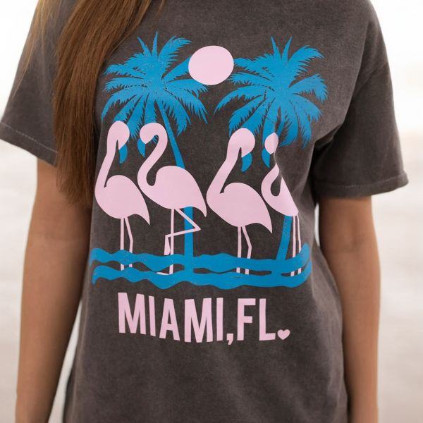 Kesi Flamingo t-paita taupe-4