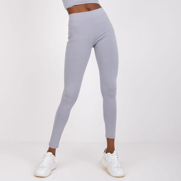 Basic Brigitte leggingsit v.harmaa-5