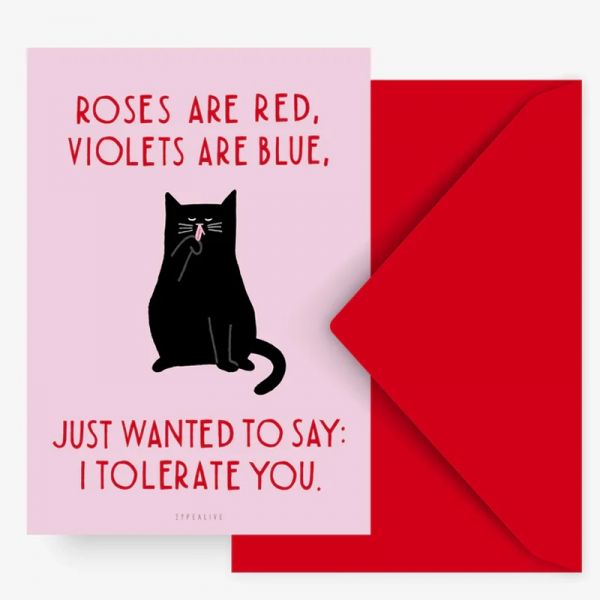 Postikortti Valentine Cat No. 1-2