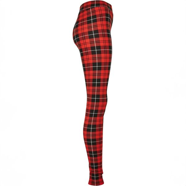 Urban Classics Soft AOP Leggingsit redcheck-9