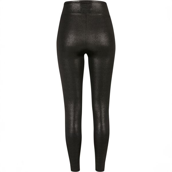 Urban Classics Highwaist Glamours leggingsit musta-8