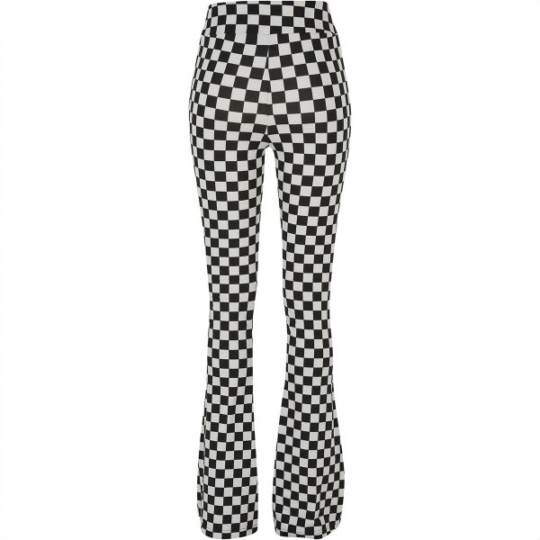 Urban Classics Checked Bootcut leggingsit-8