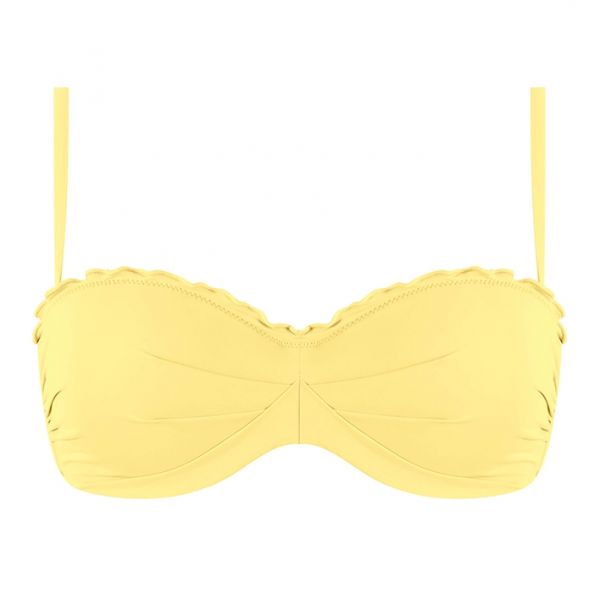 Chlamys Varia Push Up Balconette bikiniliivi keltainen